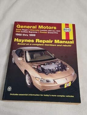 Haynes Repair Manual - General Motors (Beige)
